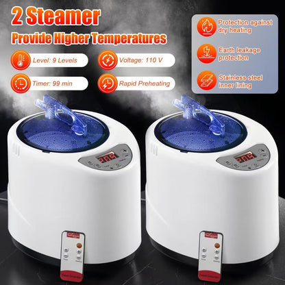 HeatBox™ Premium Double-Size Portable Sauna