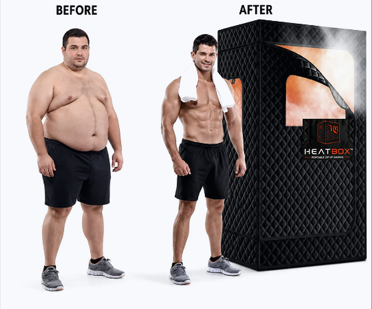 HeatBox™ Premium Double-Size Portable Sauna
